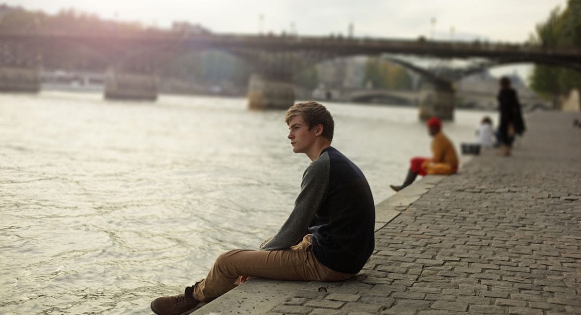 sitting-by-the-lake