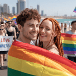 הלב שלי כבר שם, מצע הגאווה 2025 (קרדיט: ideogram.ai)